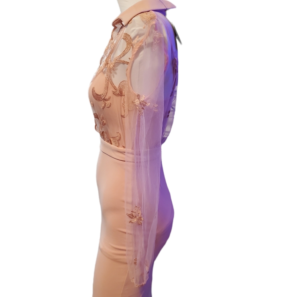Fashion Nova Dressy Bodycon Extra Small Pink